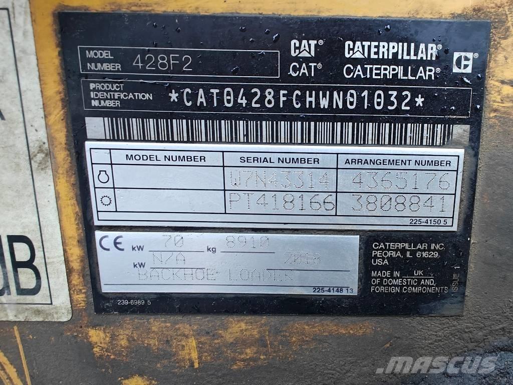 CAT 428 F2 Εκσκαφείς Φορτωτές τύπου JCB