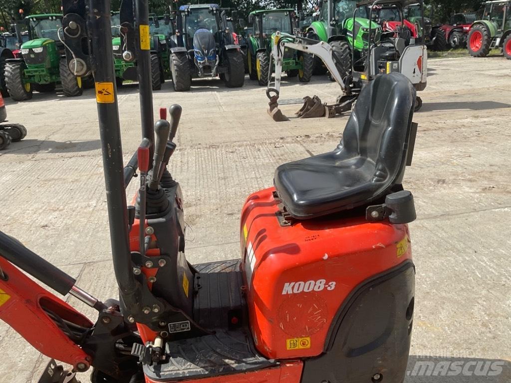 Kubota K 008-3 Εκσκαφάκι (διαβολάκι) < 7t
