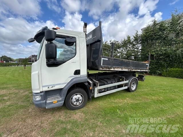DAF 180LF Φορτηγά Van Ανατροπή
