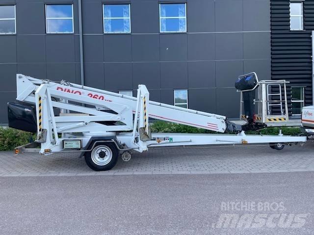 Dino 260 XTD Skylift Εναέριες πλατφόρμες τοποθετημένες σε ρυμούλκα