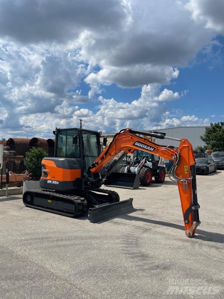 Doosan DX55r Εκσκαφάκι (διαβολάκι) < 7t