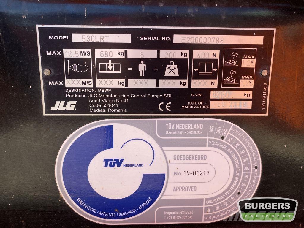 JLG 530LRT Ανυψωτήρες ψαλιδωτής άρθρωσης
