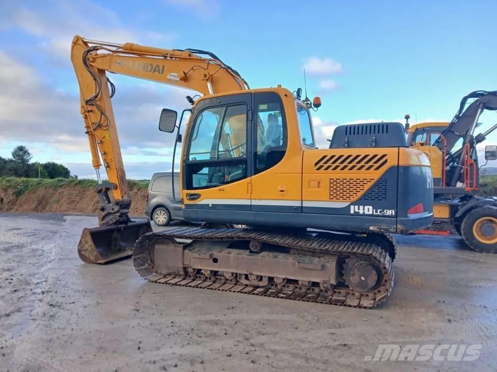 Hyundai R 140 Εκσκαφείς με ερπύστριες