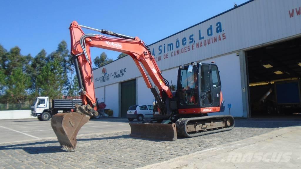 Kubota KX 080-4 Μίνι εκσκαφείς 7t - 12t