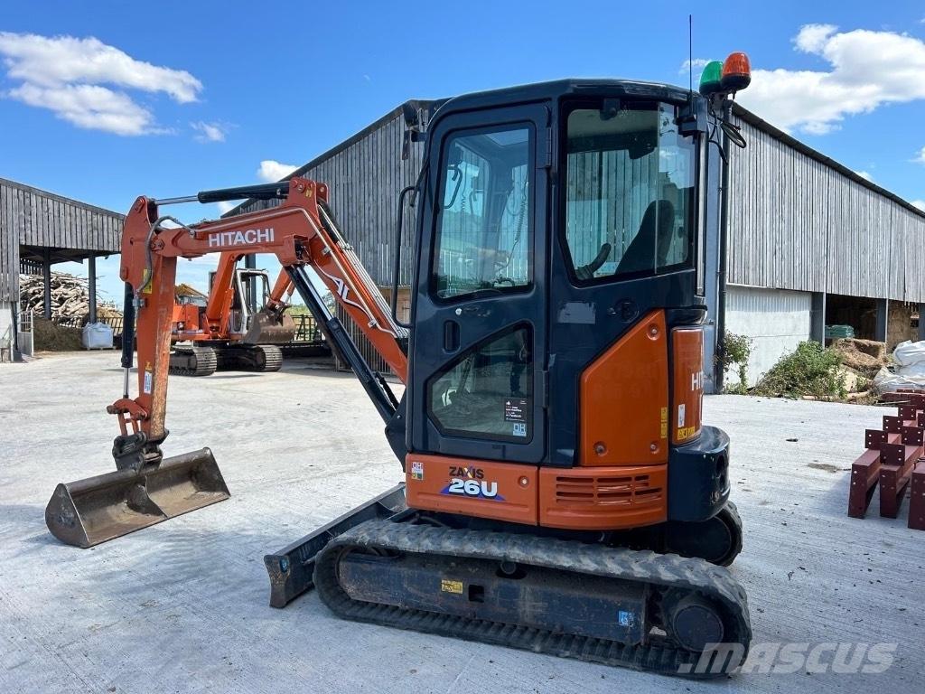 Hitachi ZX 26 U-6 Εκσκαφάκι (διαβολάκι) < 7t