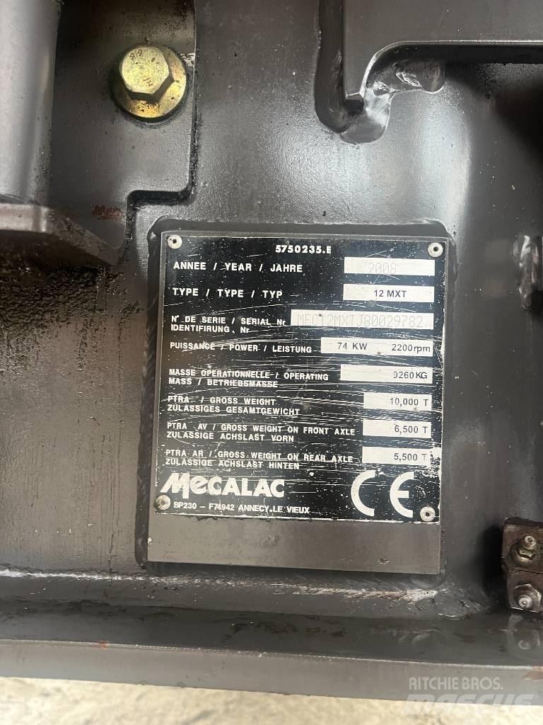 Mecalac 12 M XT Εκσκαφείς με τροχούς - λάστιχα