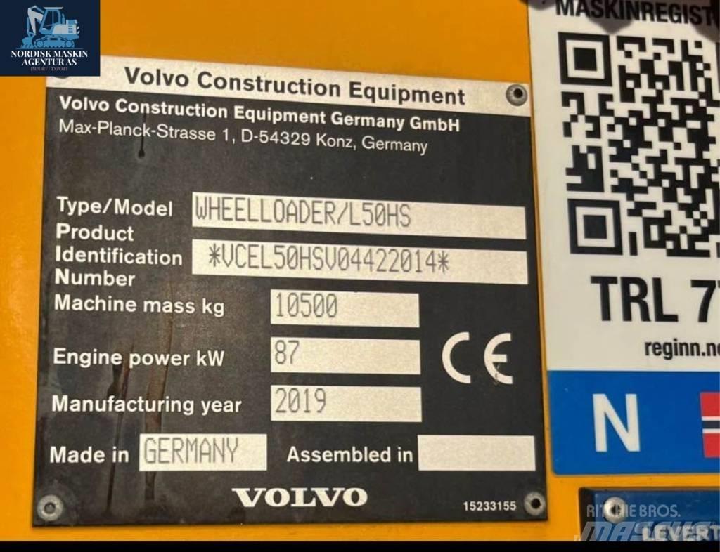Volvo L 50 HS Φορτωτές με λάστιχα (Τροχοφόροι)