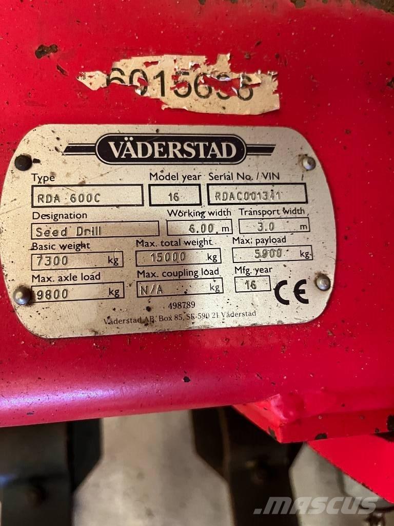 Väderstad RDA600 C Σπορείς