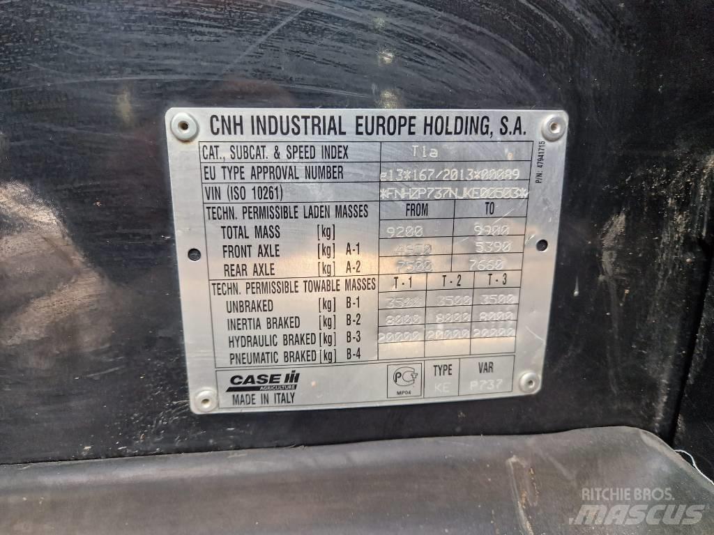 Case IH Farmlift 737 Τηλεσκοπικοί ανυψωτές