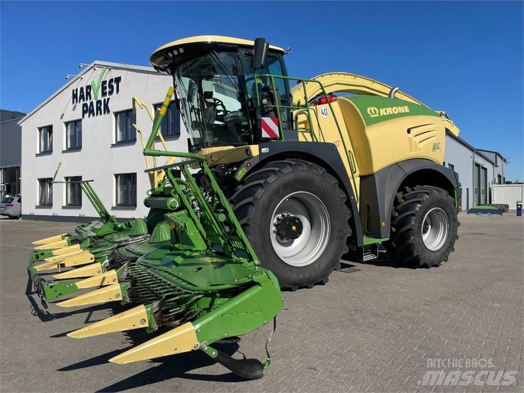 Krone BiG X 630 Ενσιρωκοπτικές μηχανές