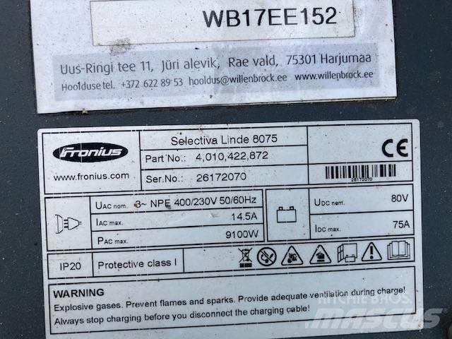 Linde E30/600HL/387 Ηλεκτρικά περονοφόρα ανυψωτικά κλαρκ