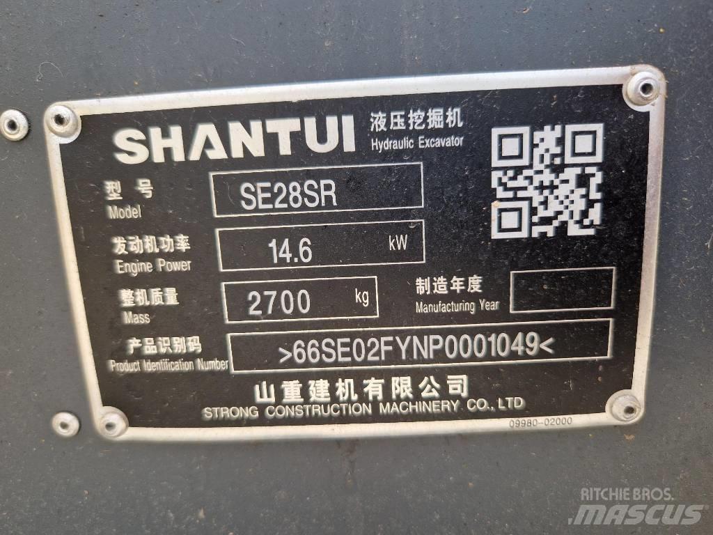 Shantui SE28SR Εκσκαφείς με τροχούς - λάστιχα