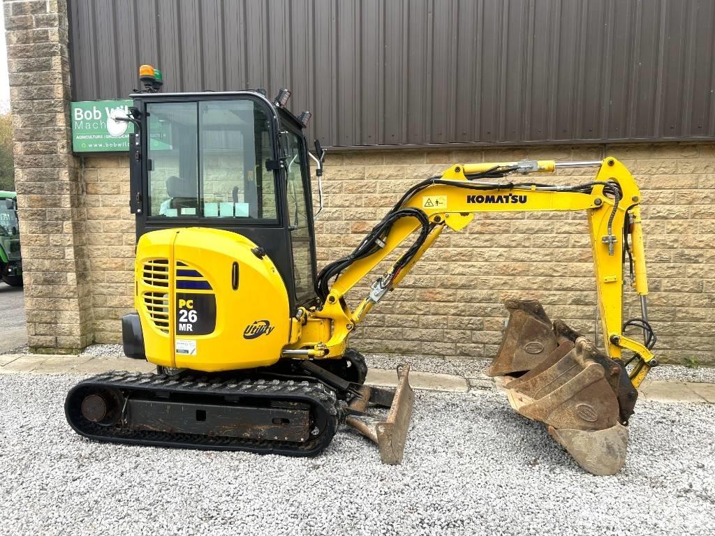 Komatsu PC26MR-3 Εκσκαφάκι (διαβολάκι) < 7t