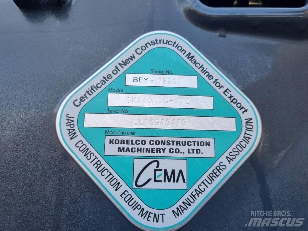 Kobelco SK260NLC Εκσκαφείς με ερπύστριες