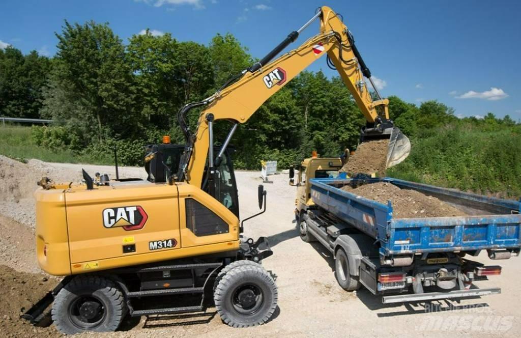 CAT M 314 UTHYRES Εκσκαφείς με τροχούς - λάστιχα