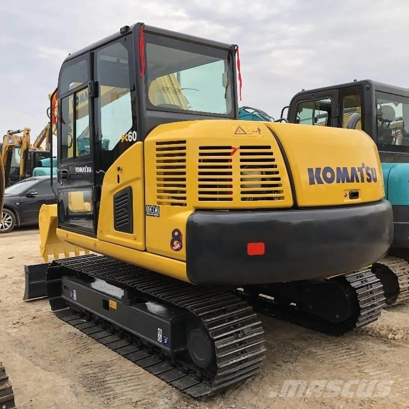 Komatsu PC 60 Εκσκαφείς με ερπύστριες