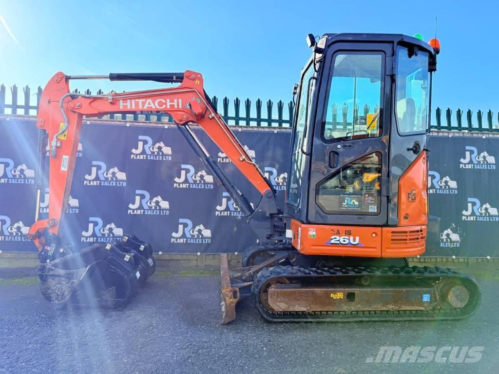 Hitachi ZX 26 U-6 CR Εκσκαφάκι (διαβολάκι) < 7t