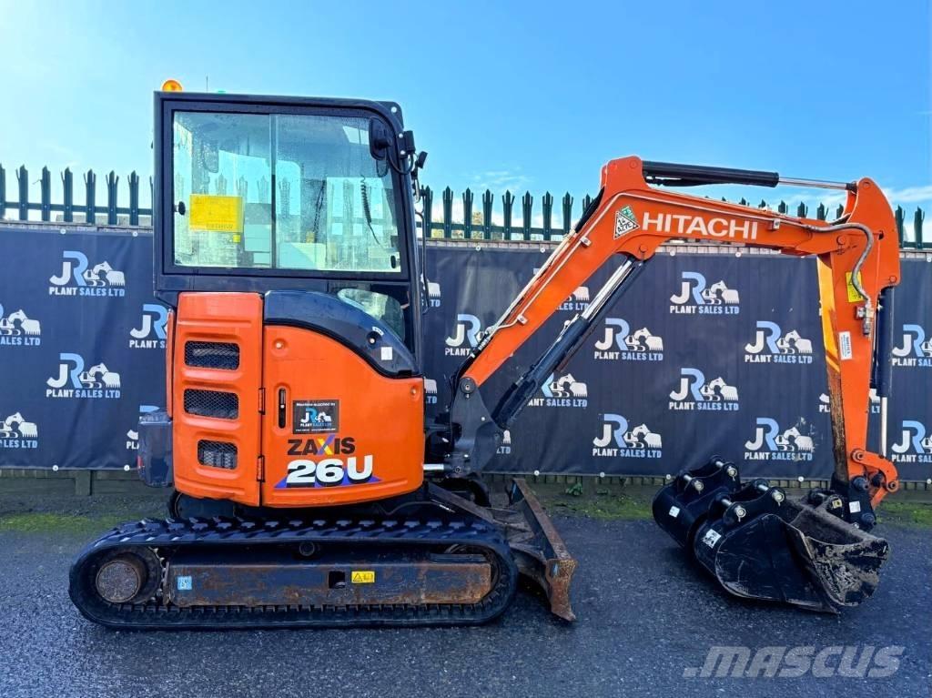 Hitachi ZX 26 U-6 CR Εκσκαφάκι (διαβολάκι) < 7t