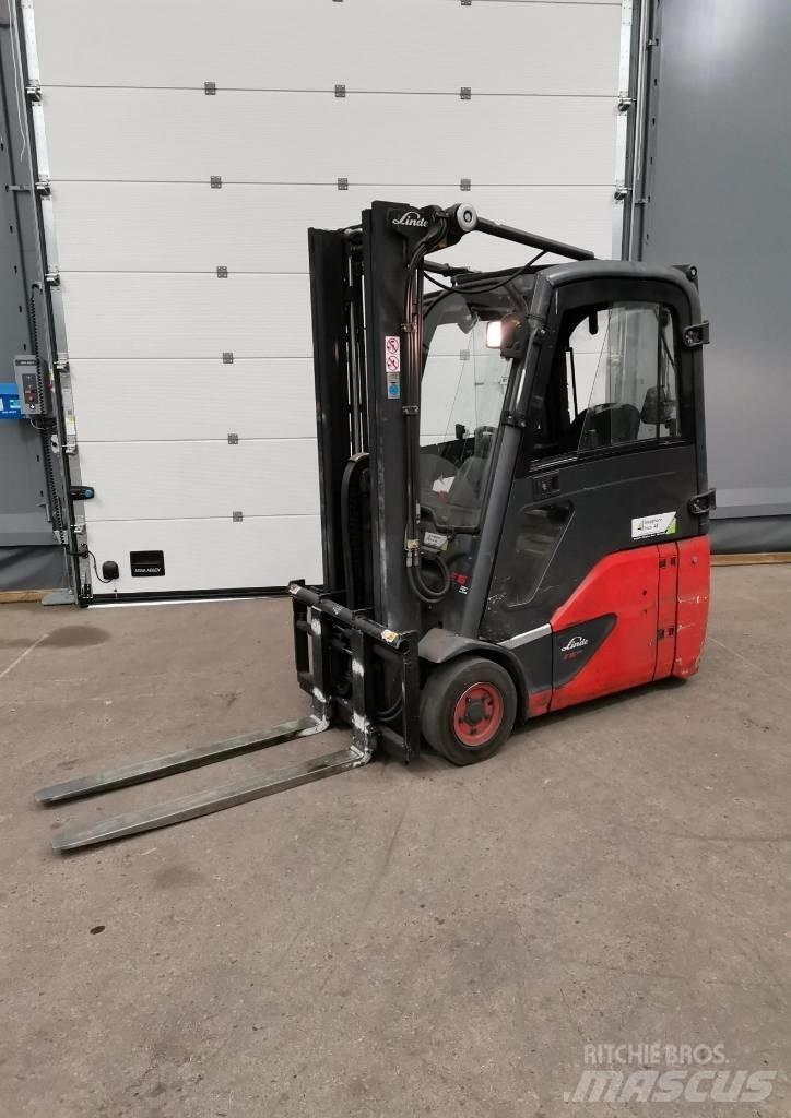 Linde E16-02 Ηλεκτρικά περονοφόρα ανυψωτικά κλαρκ