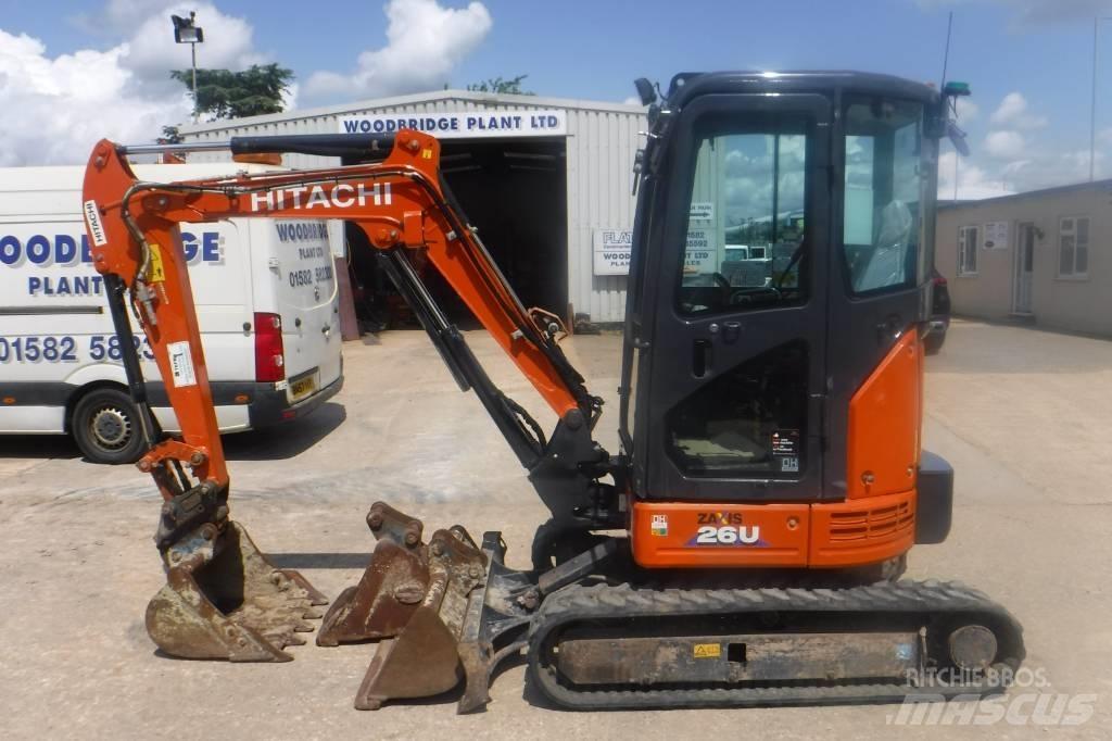 Hitachi ZX 26 U-6 Εκσκαφάκι (διαβολάκι) < 7t