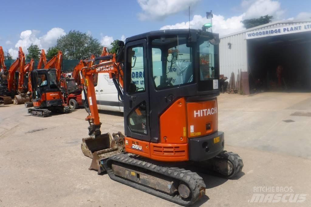 Hitachi ZX 26 U-6 Εκσκαφάκι (διαβολάκι) < 7t