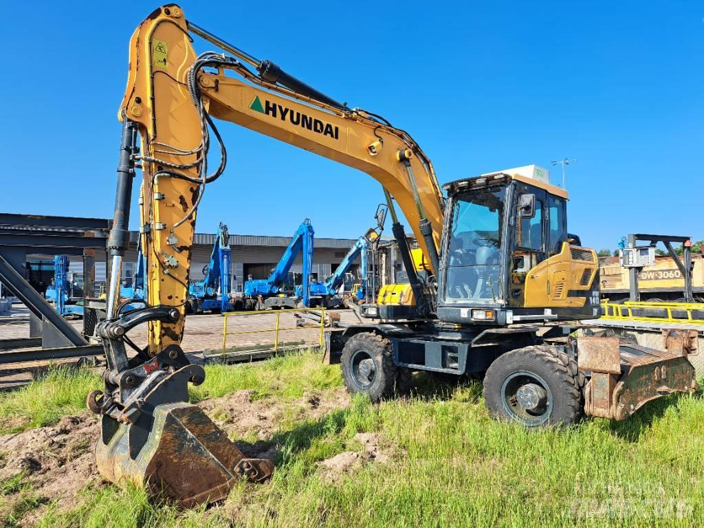Hyundai HW140 Εκσκαφείς με τροχούς - λάστιχα