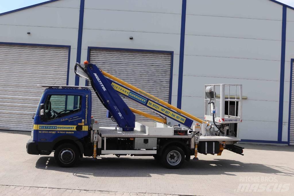 Multitel MT 162 EX Εναέριες πλατφόρμες τοποθετημένες σε φορτηγό