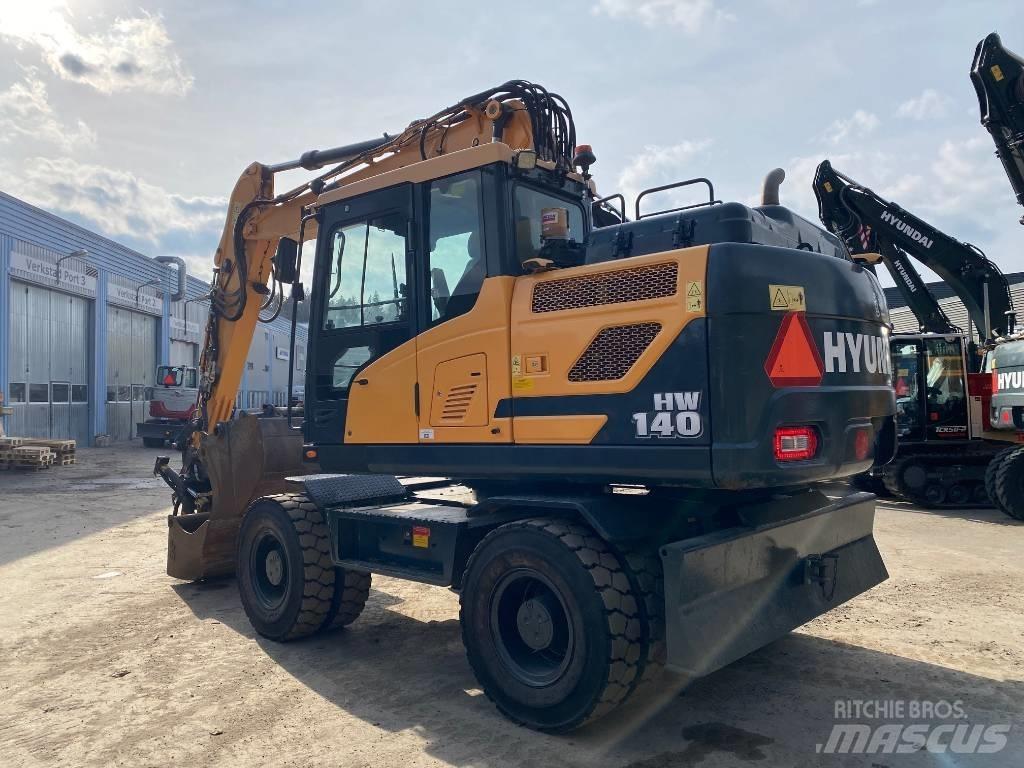 Hyundai HW140W Εκσκαφείς με τροχούς - λάστιχα