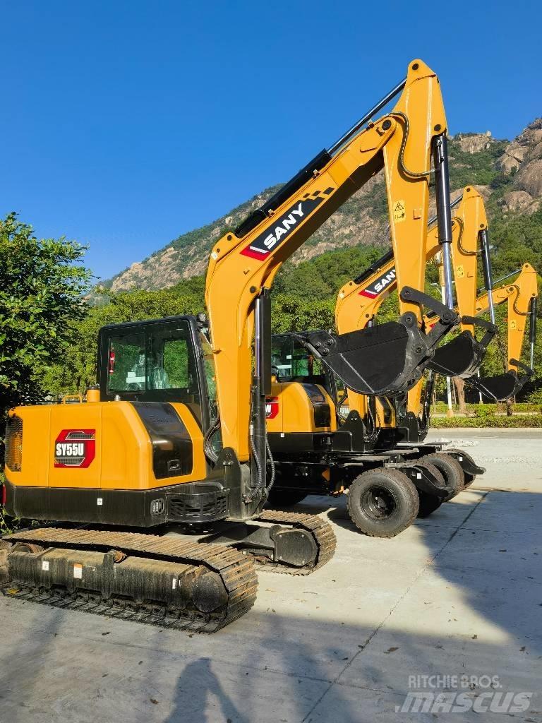 Sany sy55u Εκσκαφάκι (διαβολάκι) < 7t