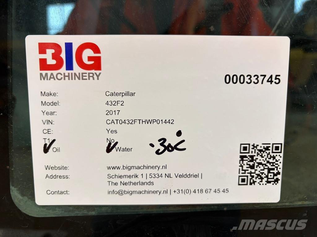 CAT 432F2 Εκσκαφείς Φορτωτές τύπου JCB