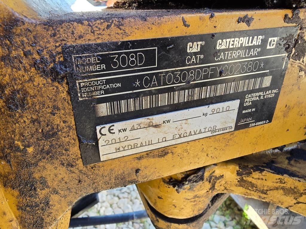 CAT 308 D Μίνι εκσκαφείς 7t - 12t