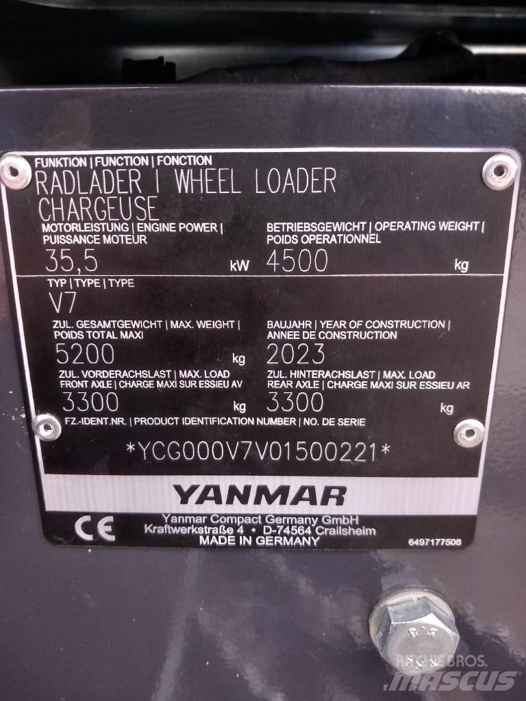 Yanmar V 7 Εκσκαφείς Φορτωτές τύπου JCB