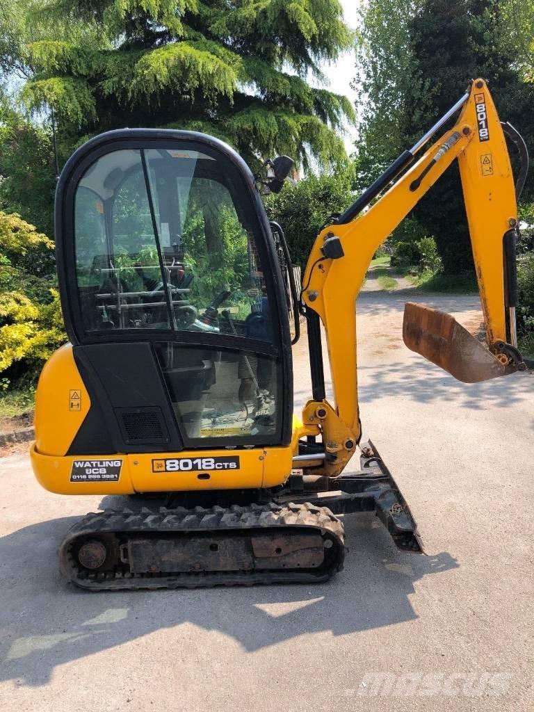 JCB 8018 CTS Εκσκαφάκι (διαβολάκι) < 7t