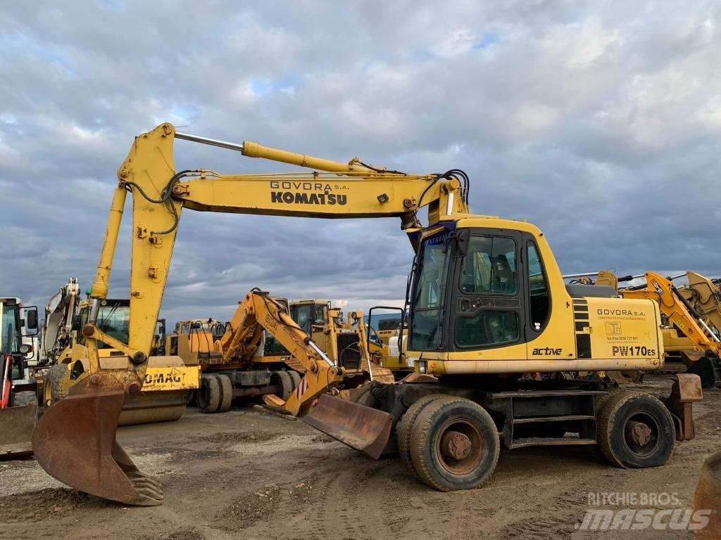 Komatsu PW 170 ES Εκσκαφείς με τροχούς - λάστιχα