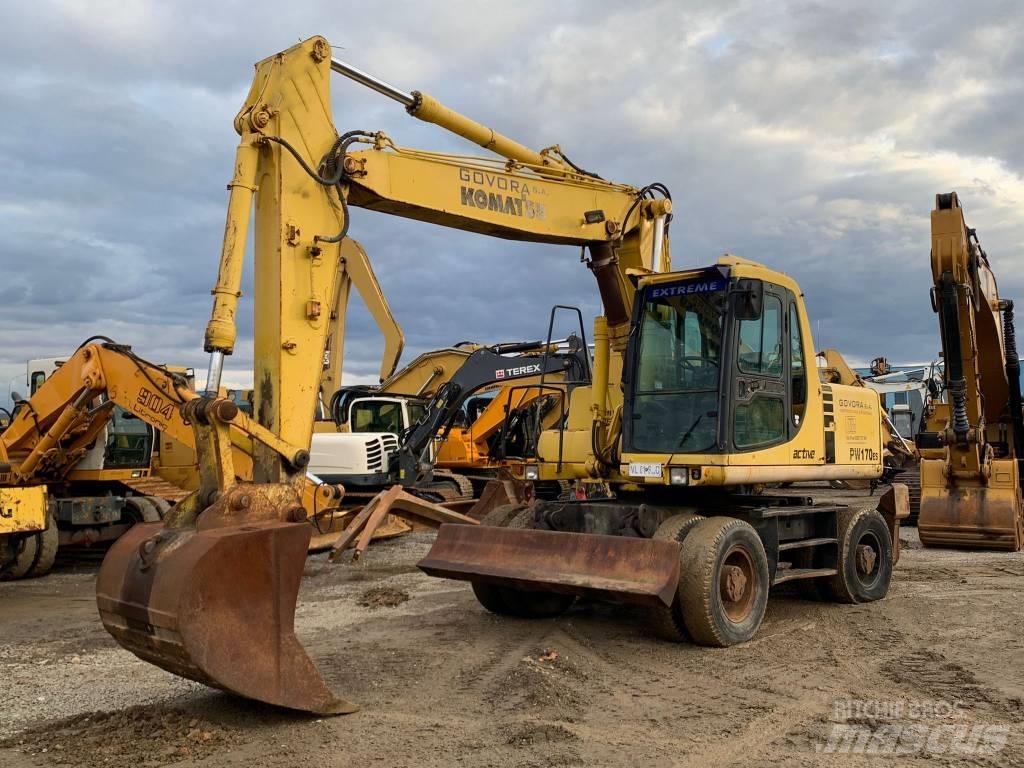 Komatsu PW 170 ES Εκσκαφείς με τροχούς - λάστιχα