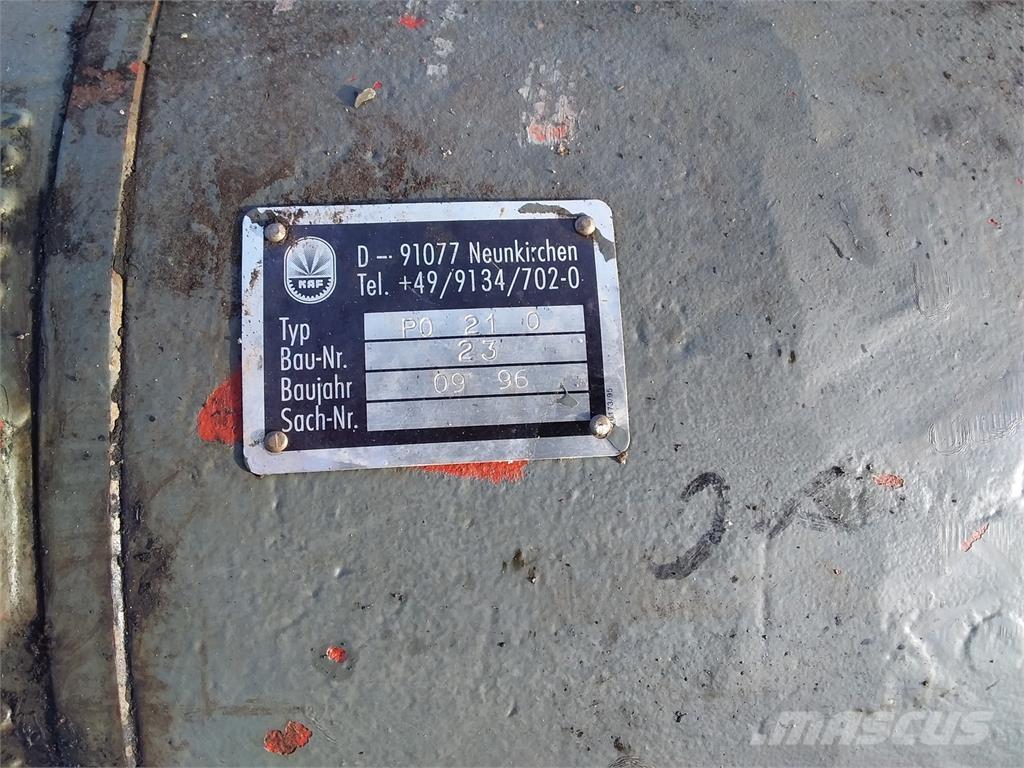 Ponsse Cobra HS-10 Μετάδοση