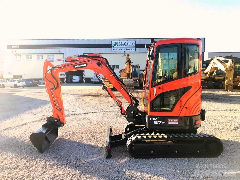 Doosan DX 27 Z Εκσκαφάκι (διαβολάκι) < 7t