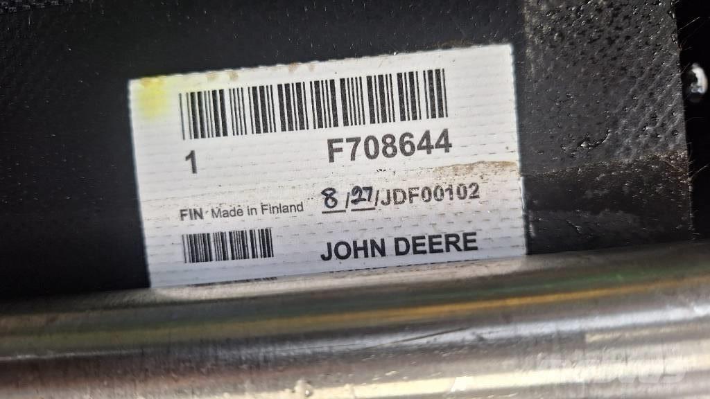 John Deere F708644 Καμπίνες και εσωτερικό