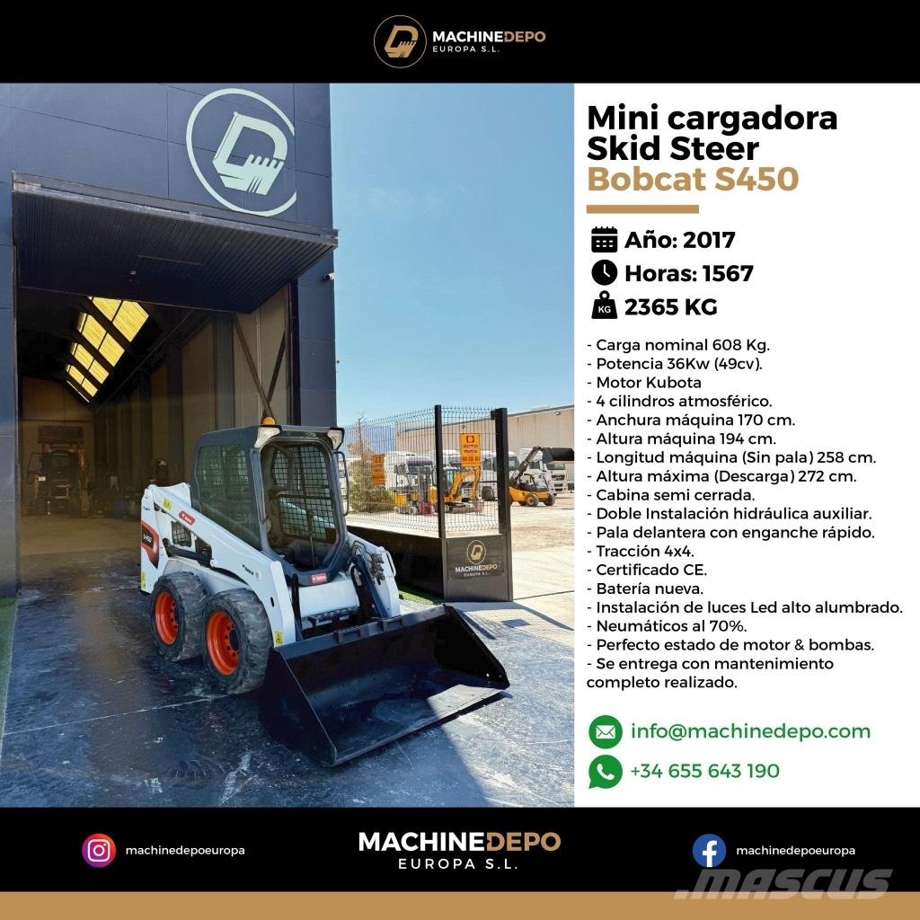 Bobcat S 450 Φορτωτάκια