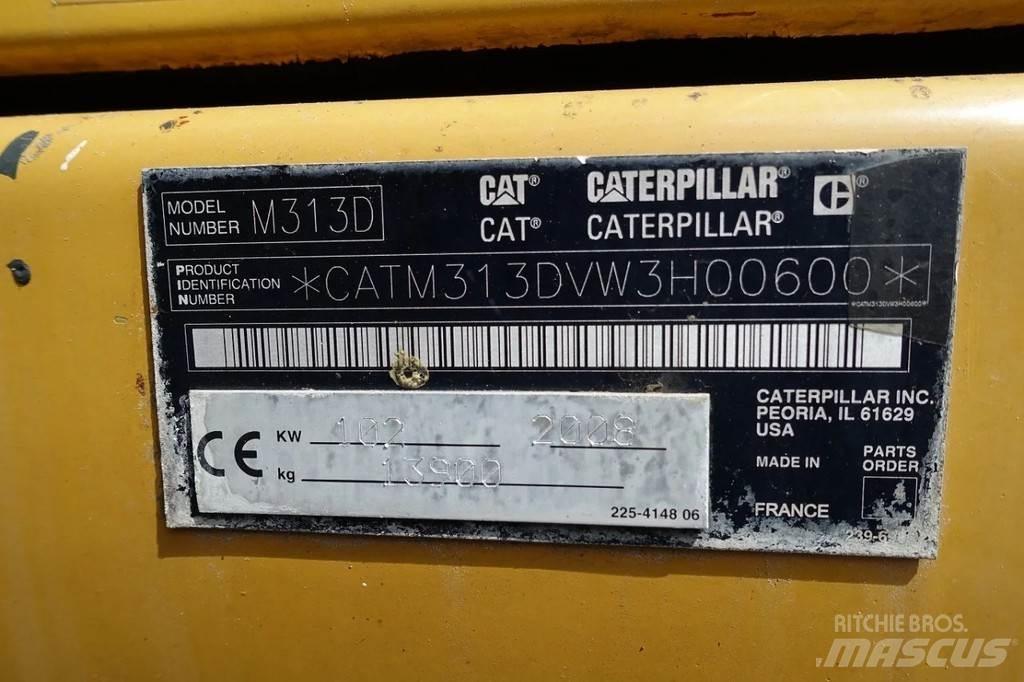 CAT M313 D Εκσκαφείς με τροχούς - λάστιχα