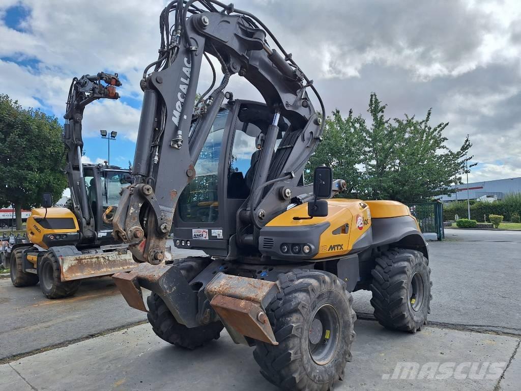 Mecalac 12 MTX Εκσκαφείς με τροχούς - λάστιχα