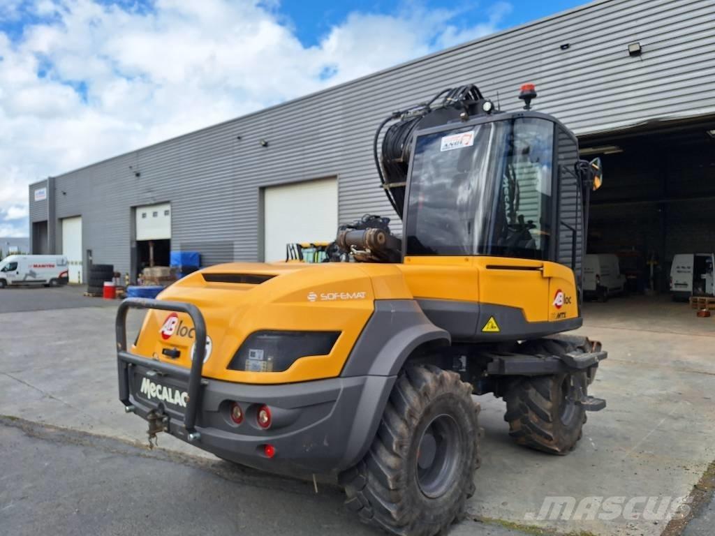 Mecalac 12 MTX Εκσκαφείς με τροχούς - λάστιχα