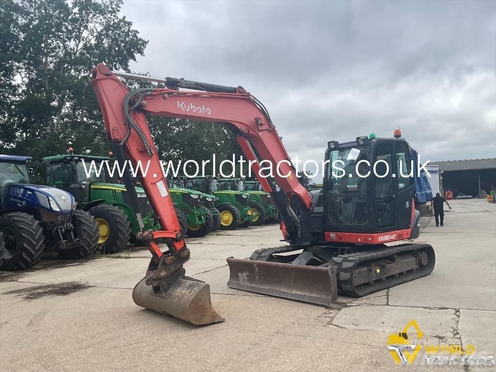 Kubota KX 080-4 Μίνι εκσκαφείς 7t - 12t