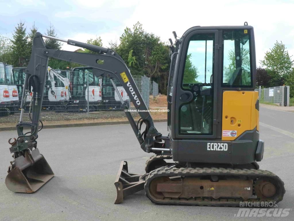 Volvo ECR 25 D Εκσκαφάκι (διαβολάκι) < 7t