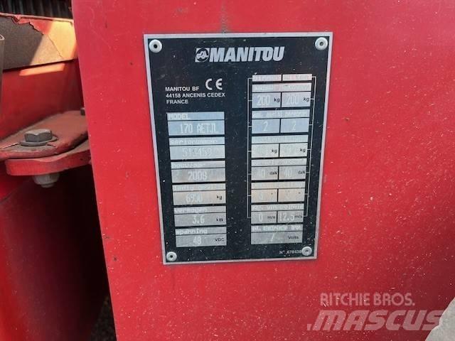 Manitou 170AETJ Ανυψωτήρες με αρθρωτό βραχίονα