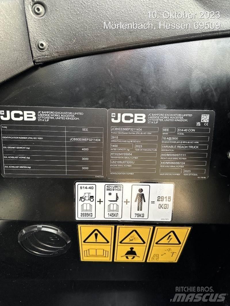 JCB 514-40 CON Τηλεσκοπικοί ανυψωτές