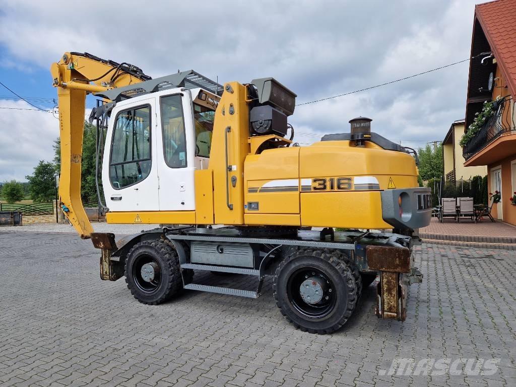 Liebherr 316 Εκσκαφείς με τροχούς - λάστιχα