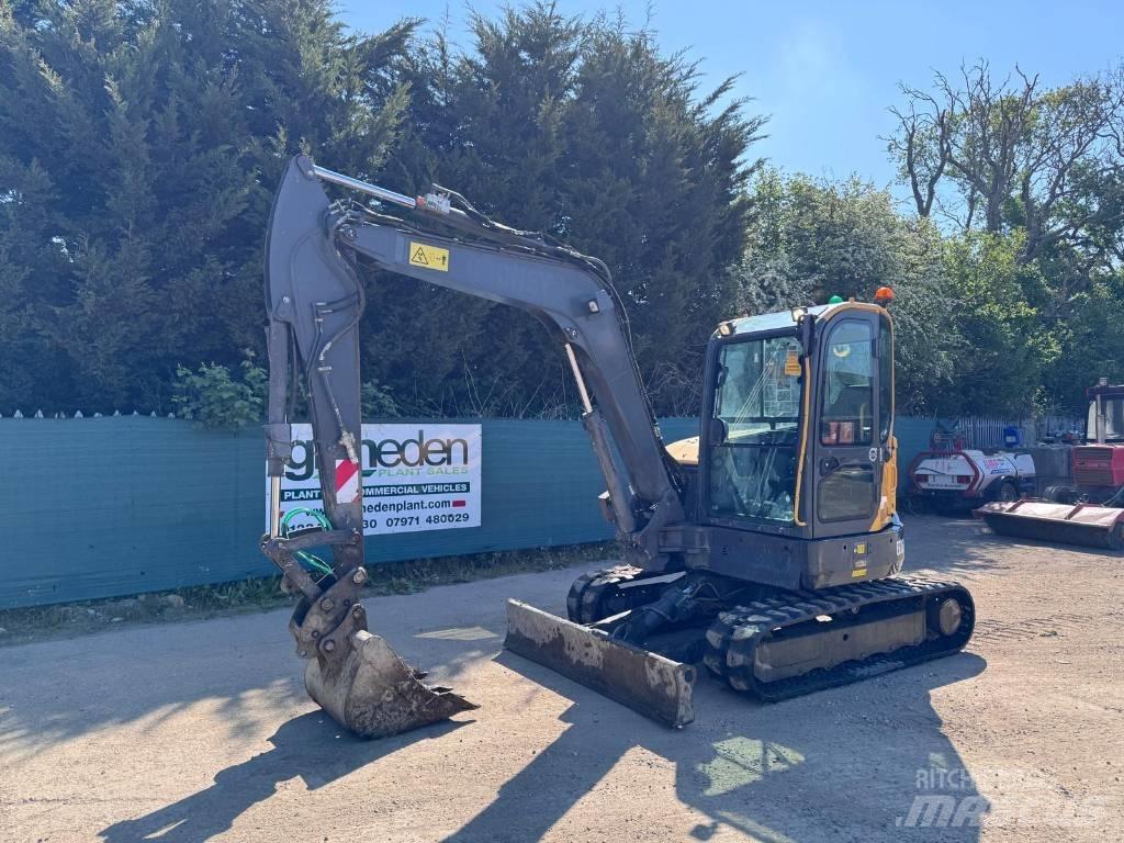 Volvo ECR 58 D Εκσκαφάκι (διαβολάκι) < 7t