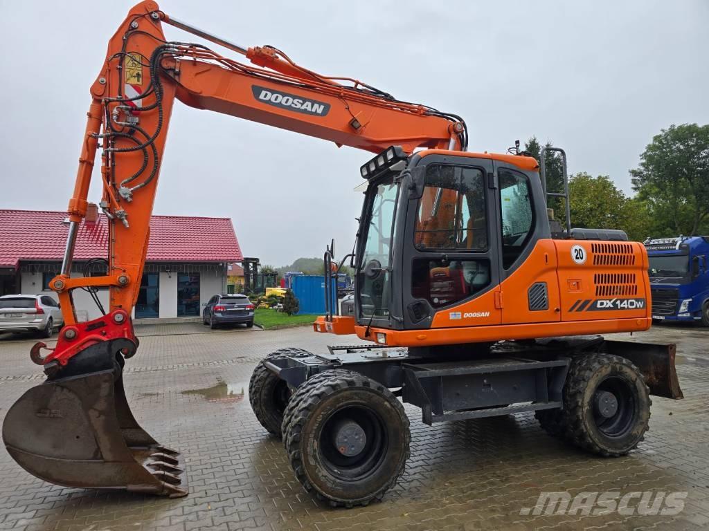 Doosan DX 140-W Εκσκαφείς με τροχούς - λάστιχα