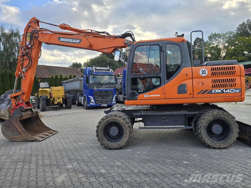 Doosan DX 140-W Εκσκαφείς με τροχούς - λάστιχα
